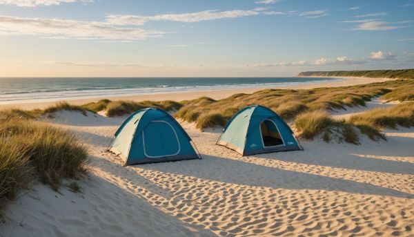 Les campings paradisiaques le long de l'océan Atlantique