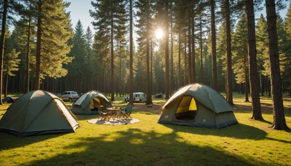 Pourquoi réserver un grand emplacement de camping tente