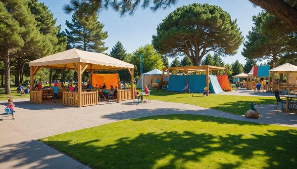 Quels sont les services et les activités proposés par ce camping avec club enfants à Vias ?