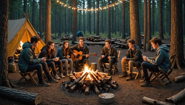 Des activités amusantes pour divertir les adolescents en camping