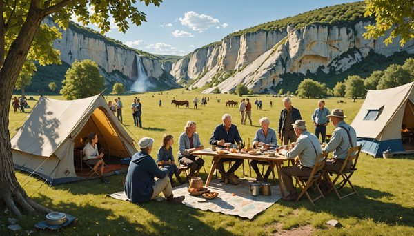 Planifier le voyage en camping parfait pour votre grande famille à Lascaux