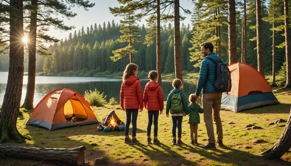 Le camping en famille : Choisir le bon site pour vous