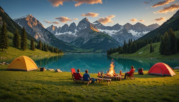 10 Campings familiaux incontournables dans les Alpes pour des vacances mémorables