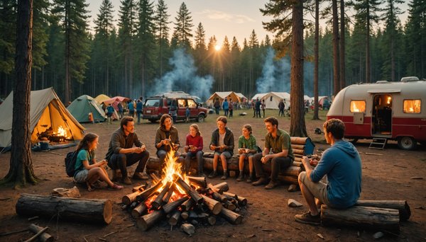 Tirer le meilleur parti du camping avec une famille nombreuse