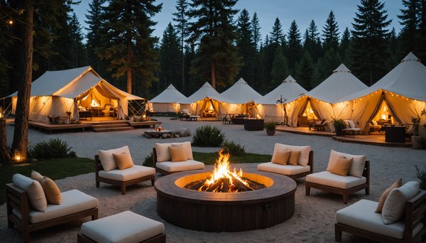 Profitez d'un séjour en camping de luxe dans le Grand Est, en France