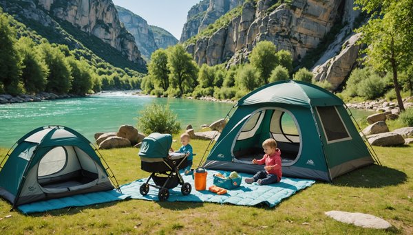 Préparer son voyage en camping avec bébé en Ardèche : Quels équipements emporter ?