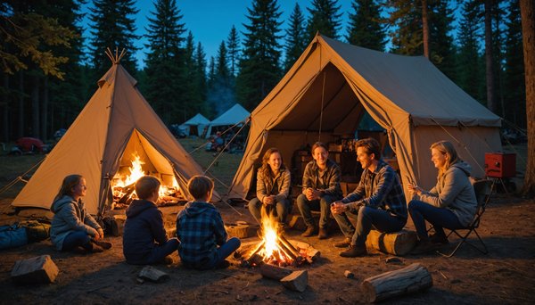 Faire du camping un plaisir pour toute la famille
