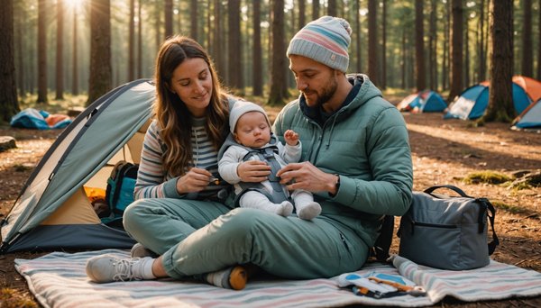 Des astuces pour bien préparer le séjour de votre bébé en camping
