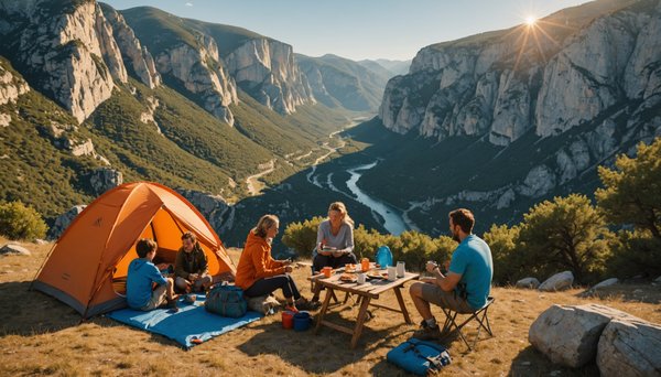 Où partir en camping en famille pour découvrir les gorges du Verdon?