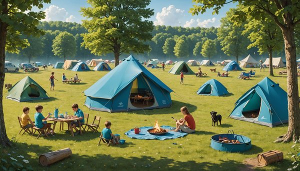 Comment trouver un camping pour une grande famille près de Lascaux en période estivale ?