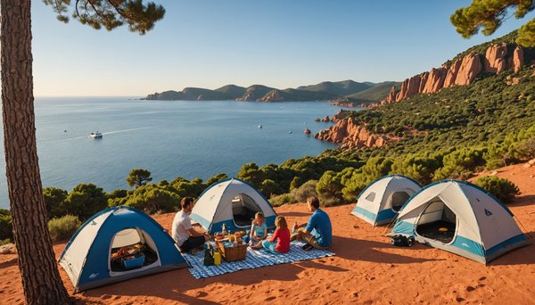 Camping Esterel : Des vacances en famille inoubliables dans un cadre idyllique
